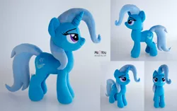 Size: 2200x1385 | Tagged: safe, artist:meplushyou, derpibooru import, trixie, pony, image, irl, jpeg, photo, plushie, solo