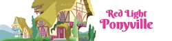 Size: 538x130 | Tagged: safe, derpibooru import, 2012, house, image, link in description, logo, meta, no pony, png, red light ponyville, simple background, text, transparent background