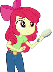 Size: 976x1319 | Tagged: safe, derpibooru import, apple bloom, best in show: the pre-show, equestria girls, equestria girls series, spoiler:eqg series (season 2), female, hips, image, png, simple background, solo, solo female, transparent background