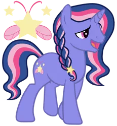 Size: 1024x1107 | Tagged: safe, artist:lillyleaf101, derpibooru import, oc, oc:firefly constellation, pony, unicorn, base used, image, magical lesbian spawn, male, offspring, parent:fluttershy, parent:twilight sparkle, parents:twishy, png, simple background, solo, stallion, transparent background