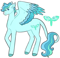 Size: 1280x1239 | Tagged: safe, artist:s0ftserve, derpibooru import, oc, oc:dew point, pegasus, pony, image, male, offspring, parent:sky stinger, parent:vapor trail, parents:vaporsky, png, simple background, solo, stallion, transparent background