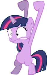 Size: 1945x3082 | Tagged: safe, artist:hxrmn, derpibooru import, twilight sparkle, pony, unicorn, the cutie mark chronicles, bipedal, female, filly, filly twilight sparkle, image, png, shrunken pupils, simple background, solo, transparent background, unicorn twilight, vector, younger