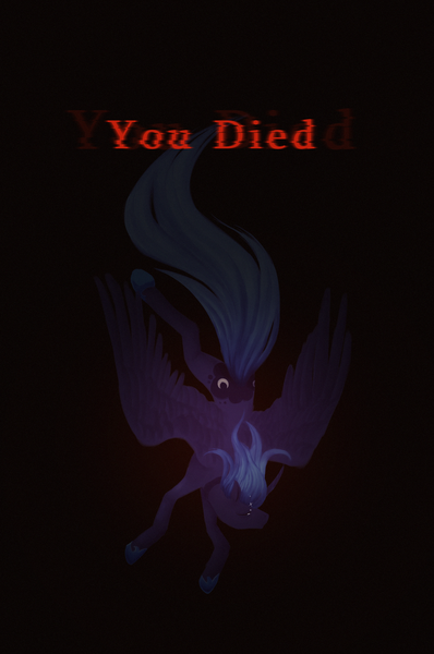 Size: 2768x4176 | Tagged: grimdark, derpibooru import, princess luna, alicorn, pony, luna game, bad end, clothes, crying, eyes closed, falling, female, horn, image, jewelry, mare, moon, png, regalia, shoes, spread wings, text, wings