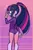 Size: 1020x1530 | Tagged: suggestive, artist:drantyno, derpibooru import, sci-twi, twilight sparkle, human, equestria girls, ass, butt, female, gimp suit, glasses, image, png, sci-twibutt, solo