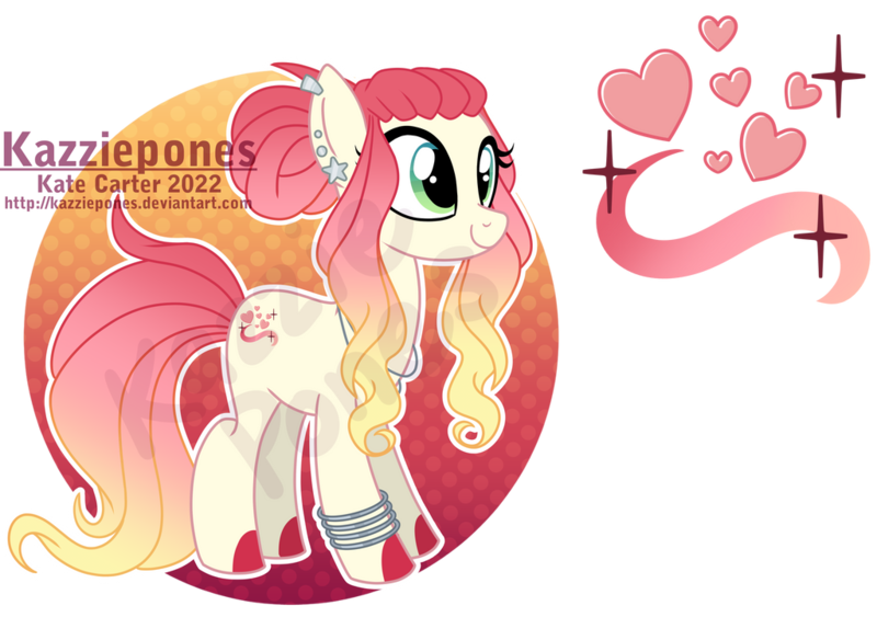 Size: 1024x747 | Tagged: safe, artist:kazziepones, derpibooru import, oc, oc:hearts desire, earth pony, pony, female, image, mare, png, solo