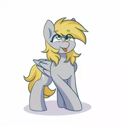 Size: 1436x1536 | Tagged: safe, artist:chickenbrony, derpibooru import, derpy hooves, pegasus, pony, image, jpeg, solo, tongue out