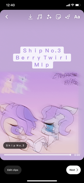 Size: 828x1792 | Tagged: safe, artist:enperry88, derpibooru import, screencap, berry sweet, violet twirl, earth pony, pegasus, pony, berrytwirl, coat markings, crying, duo, duo female, female, friendship student, gradient background, happy, holding, holding hooves, i ship it, image, lesbian, looking at each other, looking at someone, love, mare, pinto, png, raised hoof, shipping, simple background, smiling, smiling at each other, socks (coat marking), tears of joy, violet background, yellow background