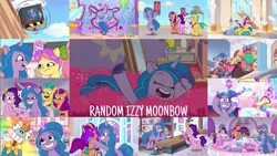 Size: 1980x1113 | Tagged: safe, derpibooru import, edit, edited screencap, editor:quoterific, screencap, hitch trailblazer, izzy moonbow, pipp petals, posey (g5), sunny starscout, zipp storm, earth pony, pegasus, pony, unicorn, a home to share, my little pony: tell your tale, nightmare roommate, the unboxing of izzy, spoiler:g5, spoiler:my little pony: tell your tale, spoiler:tyts01e01, spoiler:tyts01e04, spoiler:tyts01e06, spoiler:tyts01e07, spoiler:tyts01e09, spoiler:tyts01e11, spoiler:tyts01e12, spoiler:tyts01e13, spoiler:tyts01e14, spoiler:tyts01e15, spoiler:tyts01e17, spoiler:tyts01e22, spoiler:tyts01e24, alicorn issues, bipedal, clip trot, dumpster diving, female, g5, image, it's t.u.e.s. day, making a foal of me, male, mane five (g5), mare, maretime bay day 2.0, png, queens for a day, stallion, starscout code, the game is ahoof, zipp's yes day
