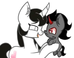 Size: 1138x891 | Tagged: safe, artist:taoyvfei, derpibooru import, king sombra, oc, oc:taoyvfei, umbrum, unicorn, baby, horn, image, png, simple background, transparent background, unicorn oc