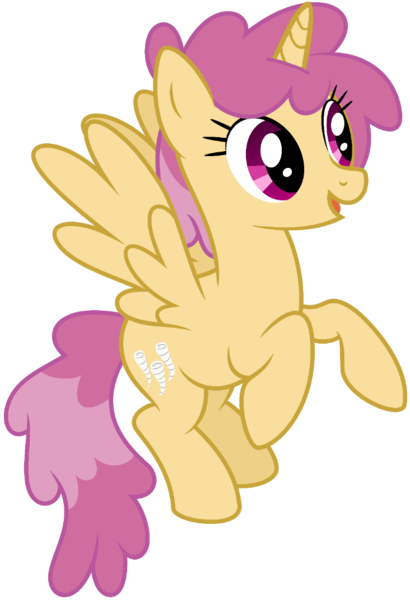 Size: 732x1072 | Tagged: safe, artist:curvesandlines, derpibooru import, edit, dizzy twister, orange swirl, alicorn, pony, alicornified, dizzicorn, female, flying, horn, image, mare, png, race swap, simple background, smiling, spread wings, transparent background, vector, wings