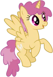 Size: 732x1072 | Tagged: safe, artist:curvesandlines, derpibooru import, edit, dizzy twister, orange swirl, alicorn, pony, alicornified, dizzicorn, female, flying, horn, image, mare, png, race swap, simple background, smiling, spread wings, transparent background, vector, wings