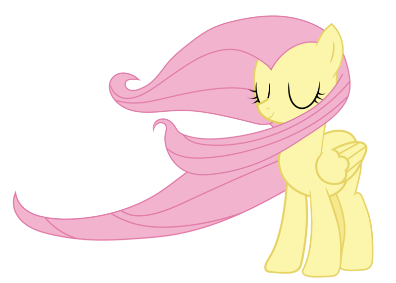 Size: 2000x1431 | Tagged: safe, derpibooru import, fluttershy, pegasus, pony, beautiful, cute, female, image, mare, png, simple background, solo, transparent background, vector, wind, windswept mane