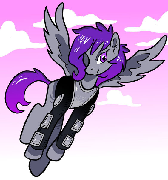 Size: 1280x1365 | Tagged: safe, artist:bagetnik, derpibooru import, oc, oc:morning glory (project horizons), pegasus, fallout equestria, image, jpeg