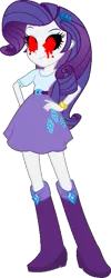 Size: 289x720 | Tagged: safe, artist:logofan100, rarity, equestria girls, image, png, solo