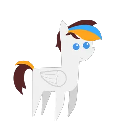 Size: 6000x6000 | Tagged: safe, artist:freestadiumtix, derpibooru import, oc, oc:silicon skies, unofficial characters only, pegasus, pony, cute, image, male, ocbetes, pegasus oc, png, pointy ponies, simple background, solo, stallion, transparent background, wings