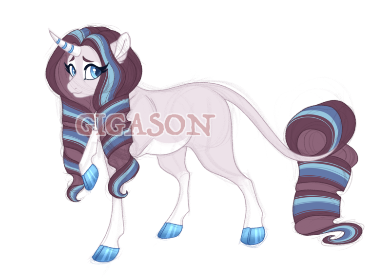 Size: 2644x1901 | Tagged: safe, artist:gigason, derpibooru import, oc, oc:rich seam, pony, unicorn, female, image, magical lesbian spawn, mare, obtrusive watermark, offspring, parent:rarity, parent:starlight glimmer, parents:starity, png, simple background, solo, transparent background, watermark