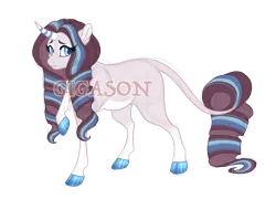 Size: 2644x1901 | Tagged: safe, artist:gigason, derpibooru import, oc, oc:rich seam, pony, unicorn, female, image, magical lesbian spawn, mare, obtrusive watermark, offspring, parent:rarity, parent:starlight glimmer, parents:starity, png, simple background, solo, transparent background, watermark