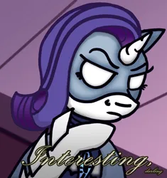 Size: 4141x4414 | Tagged: safe, derpibooru import, ponified, pony, unicorn, batman, batmare, bladed gauntlets, cursive writing, darling, dc comics, image, interesting, jpeg, meme, solo, text, thinking, white eyes