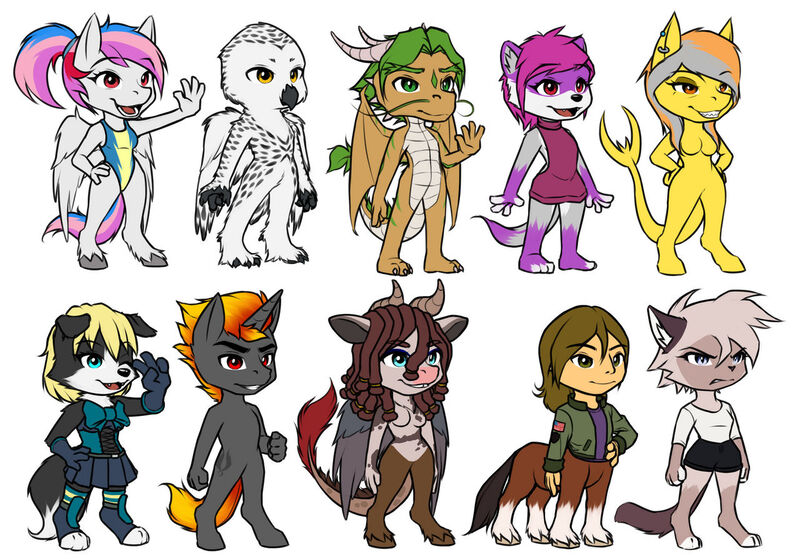 Size: 1280x895 | Tagged: suggestive, artist:mykegreywolf, derpibooru import, oc, oc:shadowed ember, oc:vodka martini, unofficial characters only, original species, pegasus, pony, shark, shark pony, unicorn, chibi, furry, furry oc, horn, image, jpeg, pegasus oc, unicorn oc, wings