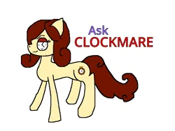 Size: 960x720 | Tagged: safe, artist:wonderwolf51, derpibooru import, oc, oc:clockmare, earth pony, series:ask clockmare, ask, image, png, solo