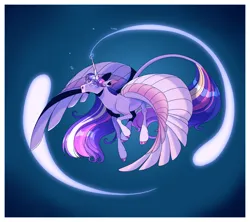 Size: 2700x2400 | Tagged: safe, artist:uunicornicc, derpibooru import, twilight sparkle, twilight sparkle (alicorn), alicorn, pony, colored wings, image, multicolored wings, png, solo, wings