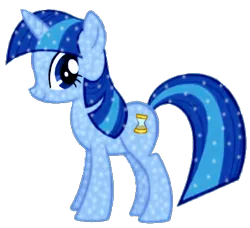 Size: 489x445 | Tagged: safe, derpibooru import, minuette, crystal pony, pony, unicorn, female, horn, hourglass, image, mare, minuette vs tardiness, not twilight sparkle, png, simple background, smiling, sparkles, transparent background