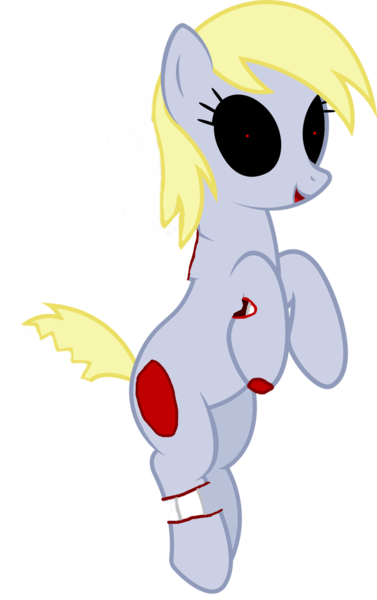 Size: 708x1128 | Tagged: source needed, grimdark, artist:louisvsfrost, derpibooru import, derpy hooves, pegasus, pony, undead, zombie, zombie pony, .exe, black sclera, blood, bone, female, image, mare, muffins.exe, png, simple background, torn wings, transparent background, wings, zalgo