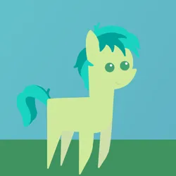 Size: 6000x6000 | Tagged: safe, artist:freestadiumtix, derpibooru import, sandbar, earth pony, pony, grass, image, male, missing cutie mark, png, pointy ponies, solo, stallion, teenager