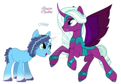 Size: 1280x895 | Tagged: safe, artist:hate-love12, derpibooru import, opaline, pony, g5, my little pony: make your mark, spoiler:g5, spoiler:my little pony: make your mark, base used, deviantart watermark, image, misty brightdawn, obtrusive watermark, png, simple background, transparent background, watermark