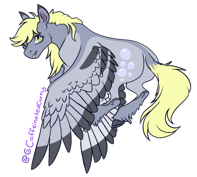 Size: 1388x1250 | Tagged: safe, artist:caffeinatedcarny, derpibooru import, derpy hooves, pegasus, pony, female, flying, image, mare, markings, png, simple background, solo, transparent background, unshorn fetlocks