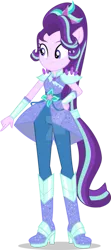 Size: 267x600 | Tagged: safe, derpibooru import, starlight glimmer, equestria girls, crystal guardian, image, png, simple background, solo, transparent background