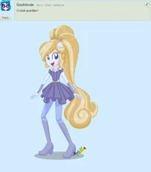 Size: 529x600 | Tagged: safe, derpibooru import, oc, equestria girls, crystal guardian, image, jpeg, simple background, solo, transparent background