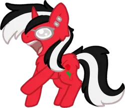 Size: 1143x986 | Tagged: safe, artist:michini, derpibooru import, oc, unofficial characters only, pony, unicorn, image, png, screaming, silly, simple background, transparent background