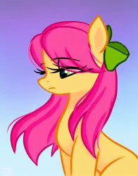 Size: 1074x1368 | Tagged: safe, artist:petaltwinkle, derpibooru import, posey (g5), earth pony, g5, image, jpeg, sad, solo