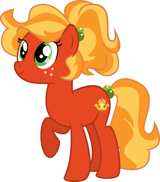 Size: 7292x8290 | Tagged: safe, artist:shootingstarsentry, derpibooru import, oc, oc:rosey cloverhoove, earth pony, pony, g5, absurd resolution, base used, earth pony oc, female, freckles, image, mare, offspring, parent:posey (g5), parent:sprout cloverleaf, parents:poseysprout, png, raised hoof, simple background, solo, transparent background