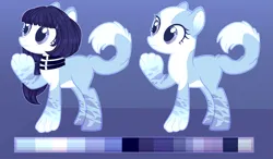 Size: 2977x1743 | Tagged: safe, artist:arina-gremyako, derpibooru import, oc, unofficial characters only, pony, squirrel, squirrel pony, choker, duo, eyelashes, female, image, mare, png