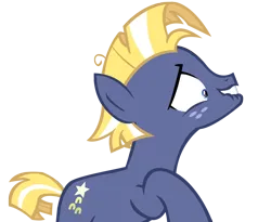 Size: 1242x1019 | Tagged: safe, artist:kyoshithebrony, derpibooru import, star tracker, earth pony, pony, image, lip bite, male, png, simple background, solo, stallion, transparent background, vector