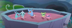 Size: 1386x538 | Tagged: safe, derpibooru import, screencap, axilla, carapace (character), lumbar, ocellus, spiracle, changedling, changeling, the hearth's warming club, brother and sister, cropped, cute, diaocelles, family, father and child, father and daughter, father and son, female, image, male, mother and child, mother and daughter, mother and son, ocellus' family, png, siblings, sisters