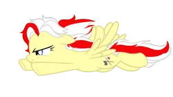 Size: 2737x1531 | Tagged: safe, artist:vizirka, derpibooru import, oc, oc:redsun, pegasus, flying, image, pegasus oc, png, simple background, solo, spread wings, transparent background, wings