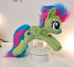 Size: 1584x1428 | Tagged: safe, artist:epicrainbowcrafts, derpibooru import, oc, oc:luminous dazzle, unofficial characters only, pegasus, pony, commission, female, image, jpeg, mare, pegasus oc, plushie, wings