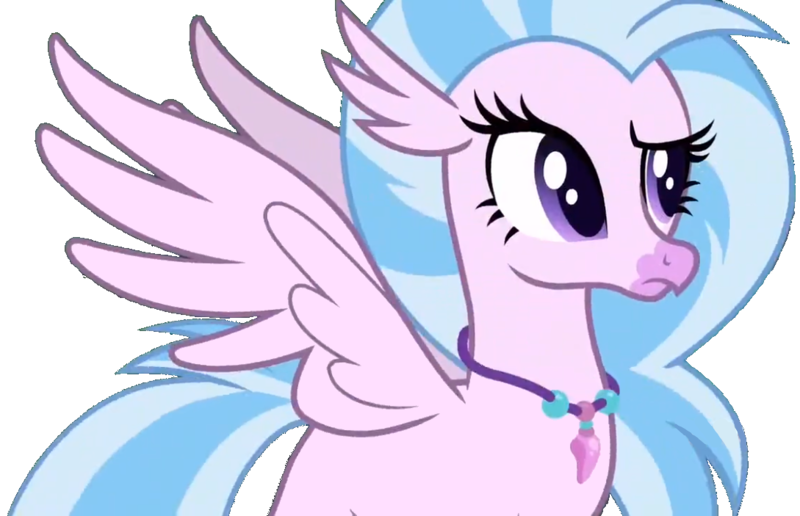 Size: 1089x703 | Tagged: safe, derpibooru import, silverstream, classical hippogriff, hippogriff, pony, female, image, looking right, mare, pink skin, png, simple background, solo, spread wings, standing, transparent background, wings