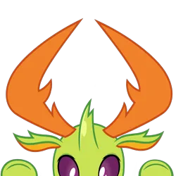 Size: 10000x10000 | Tagged: safe, artist:ponygamer2020, derpibooru import, thorax, changedling, changeling, absurd resolution, cute, image, looking at you, male, peekaboo, peeking, png, simple background, solo, soon, thorabetes, transparent background, underhoof, vector