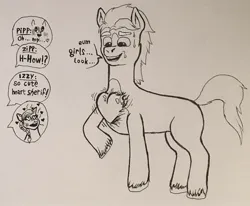 Size: 911x750 | Tagged: safe, derpibooru import, hitch trailblazer, sunny starscout, earth pony, pony, cardiophilia, dialogue, female, fetish, g5, heart, heart bulge, heart eyes, heartbeat, hitch trailblazer gets all the mares, hitchpipp, hitchzipp, image, implied izzy moonbow, implied pipp petals, implied zipp storm, izzyhitch, jpeg, male, offscreen character, shipping, speech bubble, straight, sunnyhitch, sweat, sweatdrops, wingding eyes