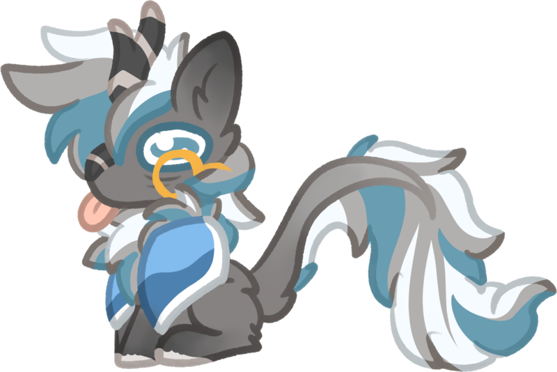 Size: 2100x1402 | Tagged: safe, artist:michini, derpibooru import, oc, unofficial characters only, kirin, :p, cute, image, kirin oc, png, simple background, solo, tongue out, transparent background