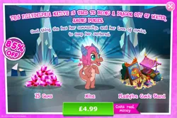 Size: 1964x1301 | Tagged: safe, derpibooru import, idw, official, mina, dragon, advertisement, claws, comic book, costs real money, dragoness, english, female, gameloft, gem, horns, idw showified, image, jpeg, numbers, pencil, sale, solo, solo female, solo focus, spread wings, tail, text, wings
