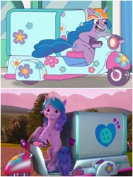 Size: 1500x1999 | Tagged: safe, derpibooru import, screencap, izzy moonbow, my little pony: make your mark, my little pony: tell your tale, spoiler:g5, spoiler:my little pony: make your mark chapter 2, spoiler:my little pony: tell your tale, spoiler:tyts01e13, dumpster diving, g5, image, izzy does it, jpeg, my little pony: make your mark chapter 2