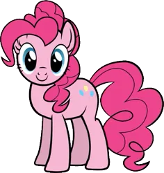 Size: 479x508 | Tagged: safe, artist:thomasdafoestudios, artist:tridashie, derpibooru import, edit, edited screencap, screencap, pinkie pie, earth pony, pony, background removed, image, looking at you, not a vector, pinkie promise, png, simple background, solo, transparent background