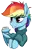 Size: 1865x2806 | Tagged: safe, artist:dacaoo, derpibooru import, rainbow dash, pegasus, pony, chocolate, clothes, cup, food, hot chocolate, image, png, simple background, solo, sweater, transparent background, wing hands, wing hold, wings