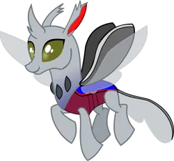 Size: 1784x1645 | Tagged: safe, artist:mariofan345, derpibooru import, oc, oc:purple buttons, changedling, changeling, changedling oc, changeling oc, image, png, simple background, solo, transparent background