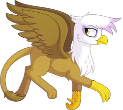 Size: 1280x1148 | Tagged: safe, artist:birdycrossing, artist:featherface, gilda, gryphon, cute, female, flying, gildadorable, image, looking back, png, raised leg, simple background, solo, spread wings, transparent background, wings
